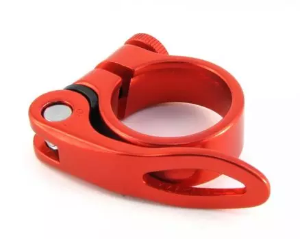 Зажим подседельного штыря Vinca Sport, диаметр - 31.80мм красный, VC 12-1 red