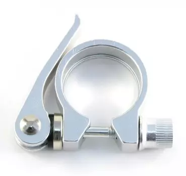 Зажим подседельного штыря Vinca Sport, диаметр - 31.80мм, серебристый, VC 12-1 silver
