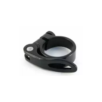 Зажим подседельного штыря Vinca Sport, на эксцентрике, алюминий, диаметр - 28.6 мм, чёрный, VC 22(28.6) black