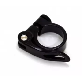 Зажим подседельного штыря Vinca Sport, на эксцентрике, алюминий, диаметр - 31.8 мм, чёрный, VC 22(31.8) black