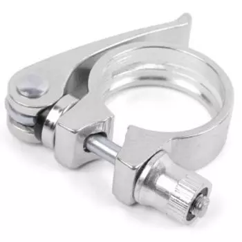 Зажим подседельного штыря Vinca Sport, на эксцентрике, 25.4 мм, алюминий, серебро, VC 22(25.4) silver