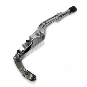 Подножка велосипедная Massload, алюминий, на два пера, 24-29", регулируемая, черная, CL-KA65_blk