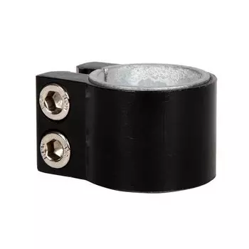 Зажим STG 31.8 мм, для рулей самокатов диаметром 28,6-31,8 мм, с болтами и проставкой, черный, Х105155