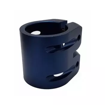 Зажим Tech Team DRACO, на 2 болта С, HIC, 34.9 мм, синий, TT-067264