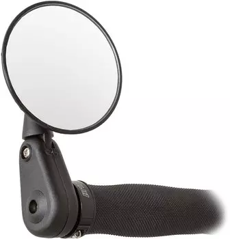Зеркало на велосипед Green Cycle GMR-402, в руль с мигалкой