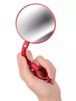 Зеркало велосипедное детское Vinca Sport, цвет красный, VM-KD 09 red