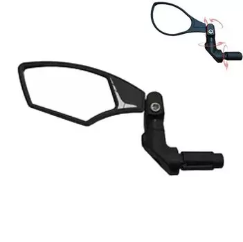 Зеркало велосипедное Hafny, с креплением в руль, обычное стекло, в торговой упаковке, HF-M900LS-FR08