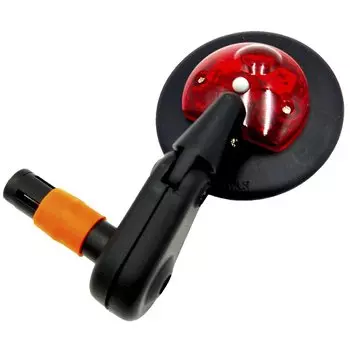 Зеркало велосипедное TBS DX-2002BF, 3", выпуклое, с регулировкой в различных плоскостях, DX-2002BF