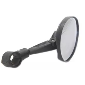 Зеркало велосипедное TRIX, панорамное, 120х80 мм, 3 степени регулировки, крепление на руль, DX-2200SC