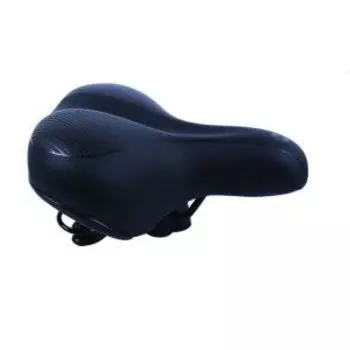 Седло велосипедное 5555, 250х210, черный, W0003
