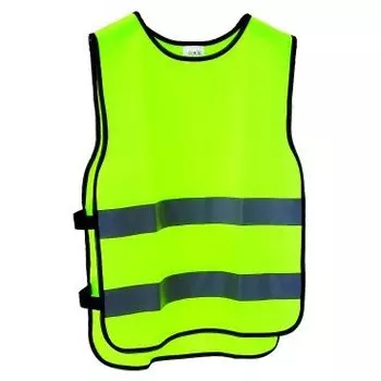 Жилет световозвращающий M-Wave, универсальный, салатовый, 5-120915