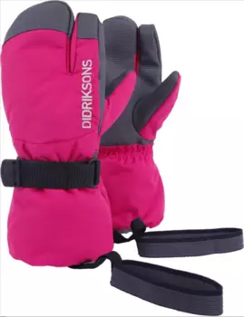 Варежки детские Didriksons FOSSA THREE-FINGER, розовый, 501942