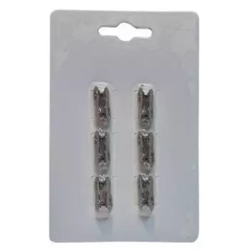 Звено соединительное TAYA, 1/2"x3/32", 6/7/8 cкоростей, 6 комплектов/карточка, серебристые, ZTB22545