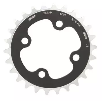 Звезда BBB RoundAbout, 4-лапка для MTB, 64, 26T/64, алюминий, BCR-06