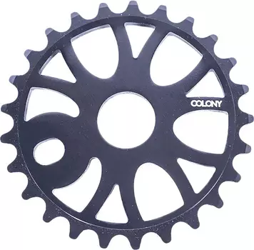 Звезда COLONY Endeavour Sprocket - Team Design 25T Stamped 6061T6 Black I22-703A, 03-002251