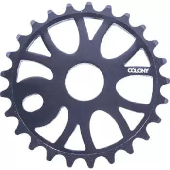 Звезда COLONY Endeavour Sprocket - Team Design 25T Stamped 6061T6 Black I22-703A, 03-002251