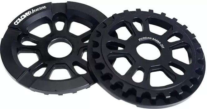 Звезда COLONY Menace Guard Sprocket - 28T 7075T6 Black, I22-700J, 03-002250