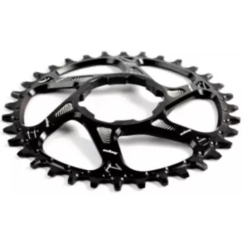 Звезда для велосистемы Narrow Wide HOPE Direct Mount, 26 зубьев с офсетом 3мм, чёрная, RR26BHCSPN