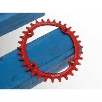 Звезда Neutrino 104bcd 9S, круг 36t, красный, NC1049R36RD