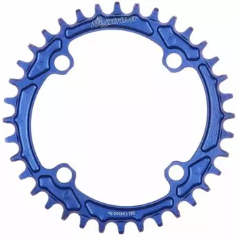 Звезда Neutrino 104bcd 9S, круг 36t, синий, NC1049R36BL
