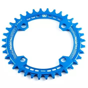 Звезда передняя COLT North Narrowwide, 36t, синий, CB-NRT-36BLU