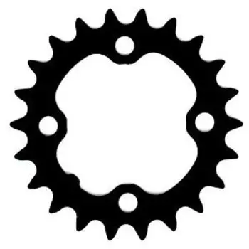 Звезда передняя для велосипеда Shimano Deore XT для FC-M760, 22T, черная Y1F822000