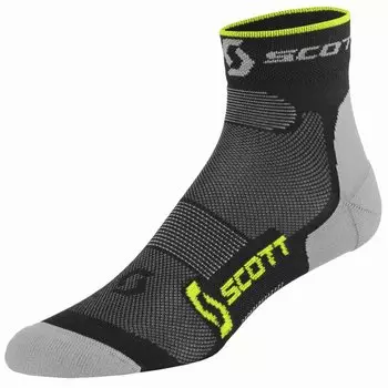 Велоноски SCOTT Running Pro, black/neon yellow (черный/желтый неон), 2019, 251430-4755 (Размер: S (36-38))