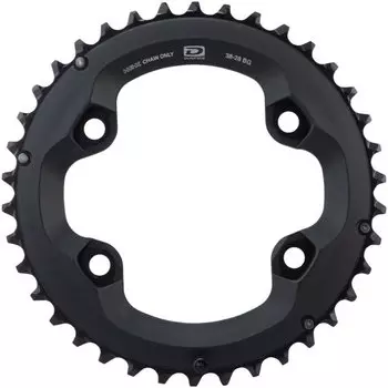 Звезда передняя Shimano Deore, для M6000, 24T-BE для 34-24T, черный, Y1WD24000