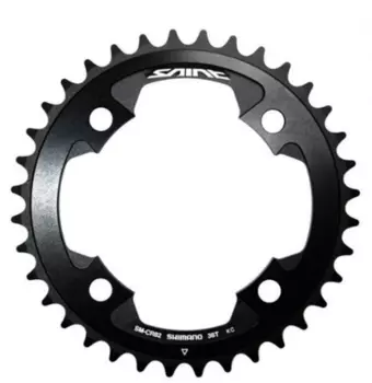 Звезда передняя SHIMANO, для SAINT FC-M820/M825, SM-CR82, 38T, черный, ISMCR82A8