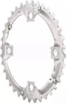 Звезда передняя SHIMANO FC-M532, 36T, цвет серебристый Y1J898080