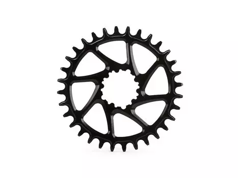 Звезда передняя велосипедная Garbaruk SRAM BB30 Round, 34T, чёрный, 4820034121313