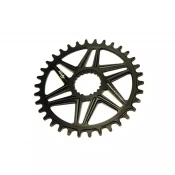 Звезда передняя велосипедная Neutrino Shimano DM, смещение 6 мм, круг, 32t, черный, NCSHMN6R32BK