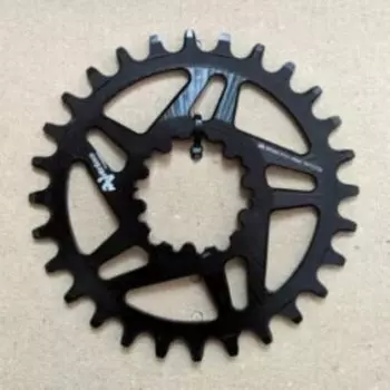 Звезда передняя велосипедная Neutrino Sram DM, смещение 3 мм, круг, 38t, черный, NCSRAM3R38BK