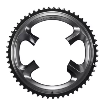Звезда передняя велосипедная Shimano Dura-Ace, для FC-R9100, 55T-MX, для набора звезд 54-42T, Y1VP98050