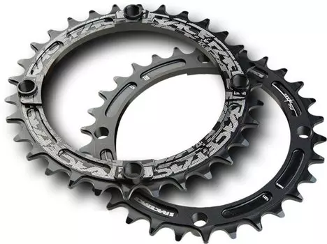 Звезда Race Face Narrow Wide, 104x30T, черный, RNW104X30BLK