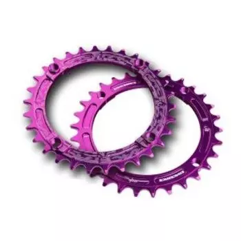 Звезда Race Face Narrow Wide, 104x30T, фиолетовый, RNW104X30PUR