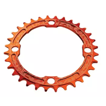 Звезда Race Face Narrow Wide, 104x36T, оранжевый, RNW104X36ORA