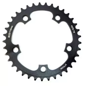 Звезда велосипедная BMX SD, передняя, 5x110, 41T, черная, SDCR15511041BK