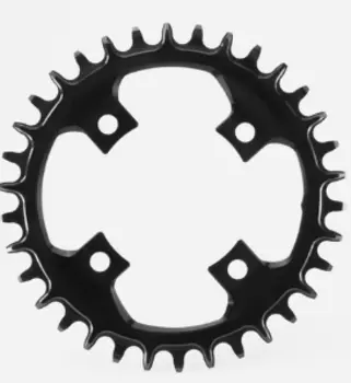 Звезда велосипедная Garbaruk, передняя, 82 BCD FSA Round 34T Black, 5907441523523