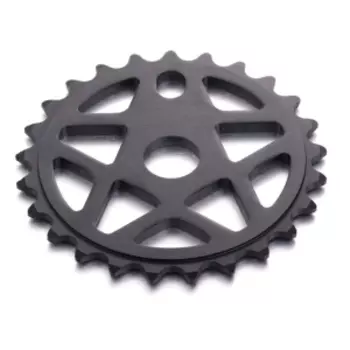 Звезда велосипедная KENLI AM-C215, передняя, BMX, 1/2''x1/8''х25Т, алюминий, черный, KL-C215