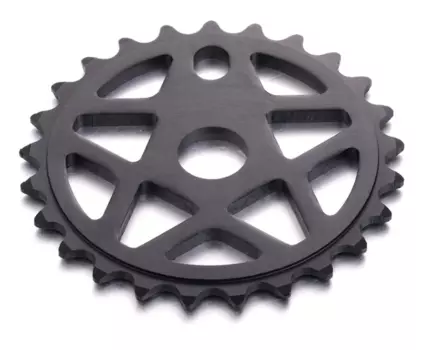 Звезда велосипедная KENLI AM-C215, передняя, BMX, 1/2''x1/8''х25Т, алюминий, черный, KL-C215