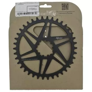 Звезда велосипедная Neutrino NW SRAM BB30, передняя, 38T, черный, NBB30BLK38