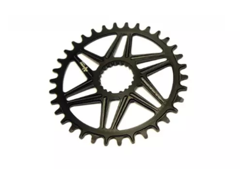 Звезда велосипедная Neutrino Shimano DM, смещение 3 мм, круг, 34t, серебристый, NCSHMN3R34SR