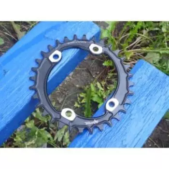 Звезда велосипедная Neutrino, Shimano M7000/8000, круг, 36t, серебристый, NCM8000R36SR