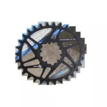 Звезда велосипедная Neutrino Sram DM, смещение 0 мм, овал, 32t, черный, NCSRAM0O32BK