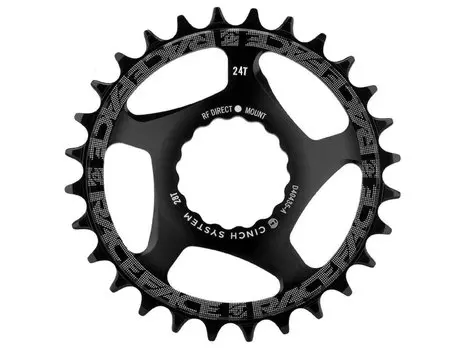 Звезда велосипедная Race Face Cinch Direct Mount, 24T, Black, RNWDM24BLK