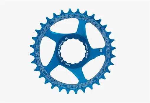 Звезда велосипедная Race Face Cinch Direct Mount, передняя, 26T, Blue, RNWDM26BLU