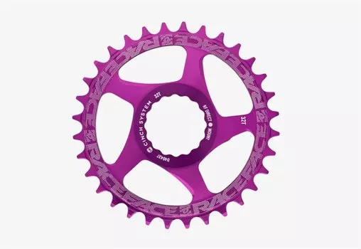 Звезда велосипедная Race Face Cinch Direct Mount, 26T, Purple, RNWDM26PUR