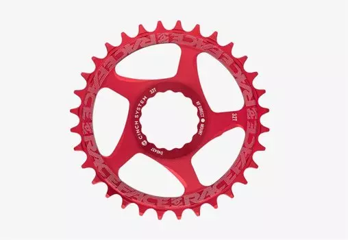 Звезда велосипедная Race Face Cinch Direct Mount, 28T, Red, RNWDM28RED