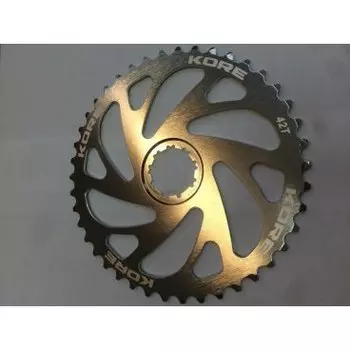 Звезда задняя Kore Rear Sprocket, 40T, 10 скоростей, черная, SRAM совместимая, KCRR0240BAT